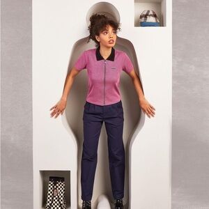 Teddy Fresh- Women’s two-toned ribbed top